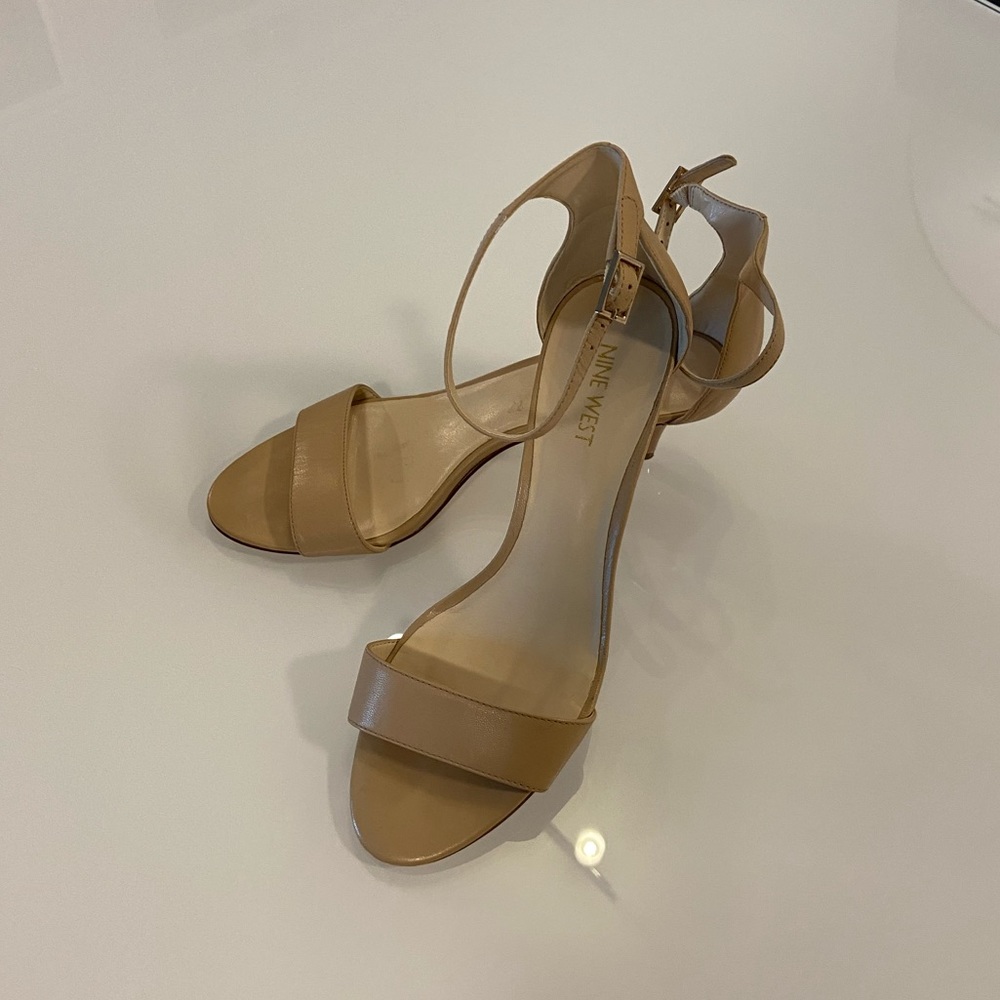 Nine West Nude Sandals